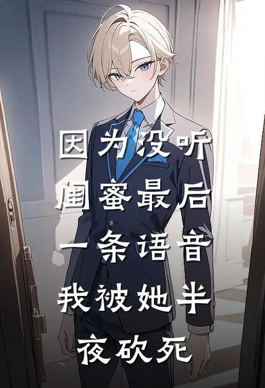 因为没听闺蜜最后一条语音，我被她半夜砍死