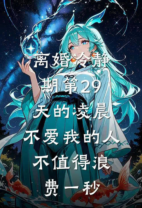 离婚冷静期第29天的凌晨，不爱我的人，不值得浪费一秒