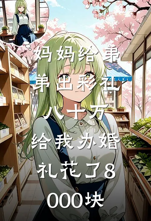 妈妈给弟弟出彩礼八十万，给我办婚礼花了8000块