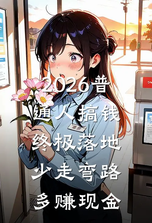 2026普通人搞钱终极落地：少走弯路、多赚现金