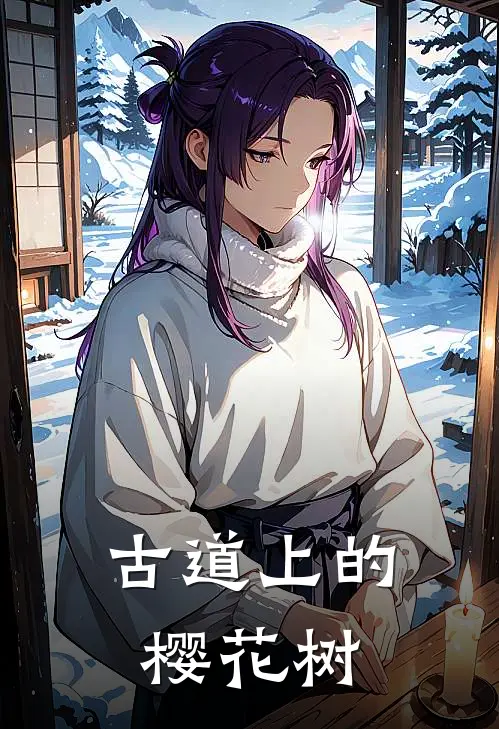 古道上的樱花树