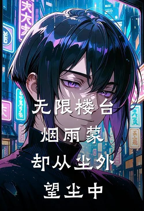 无限楼台烟雨蒙,却从尘外望尘中