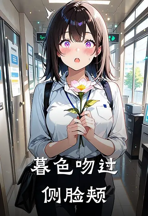 暮色吻过侧脸颊