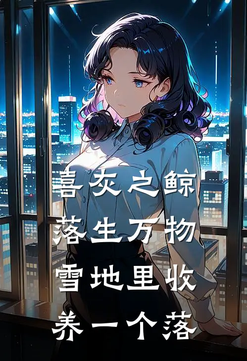 喜灰之鲸落生万物雪地里收养一个落