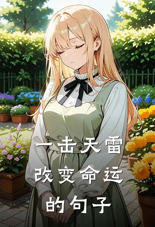 一击天雷改变命运的句子